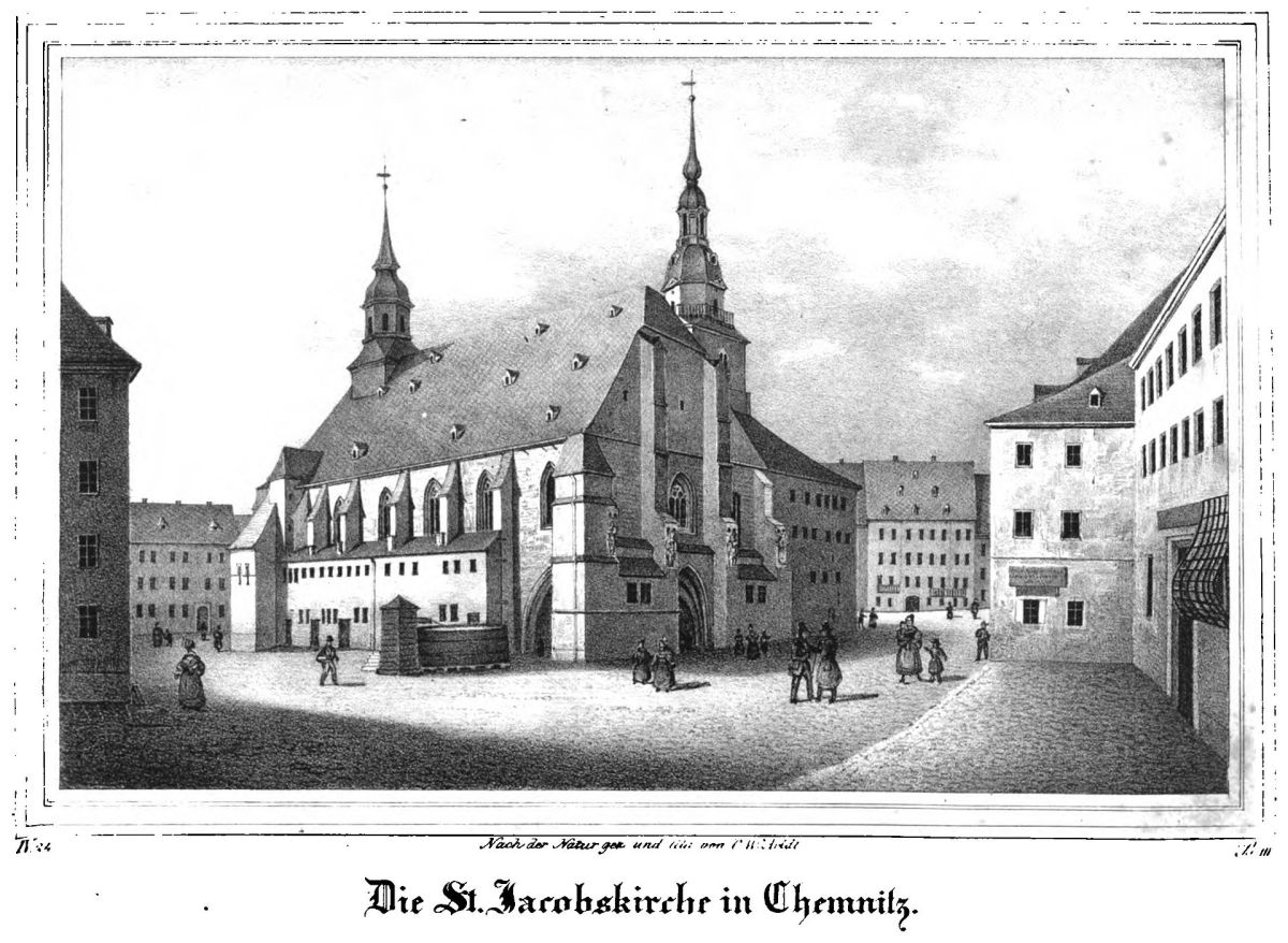 Kirchen erzählen Geschichte – Was von der  St. Jacobi-Kirche in Chemnitz übrig blieb